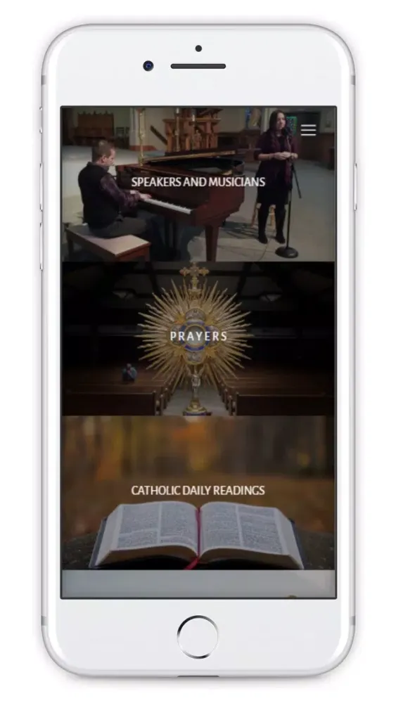 Here I Am - The Catholic App سکرین شاٹس