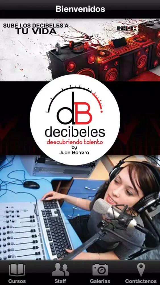 Capturas de pantalla de Decibeles