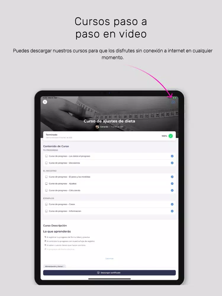 Скриншоты Academia Imparable iPad 