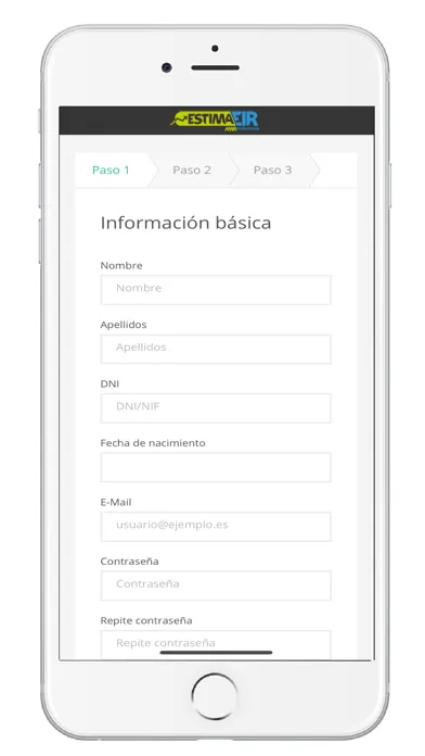 Screenshot di EstimaEIR