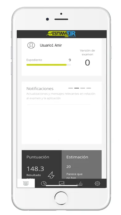 Screenshot di EstimaEIR