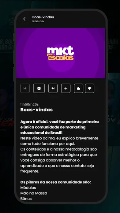 Zrzuty ekranu Academia Mkt Para Escolas