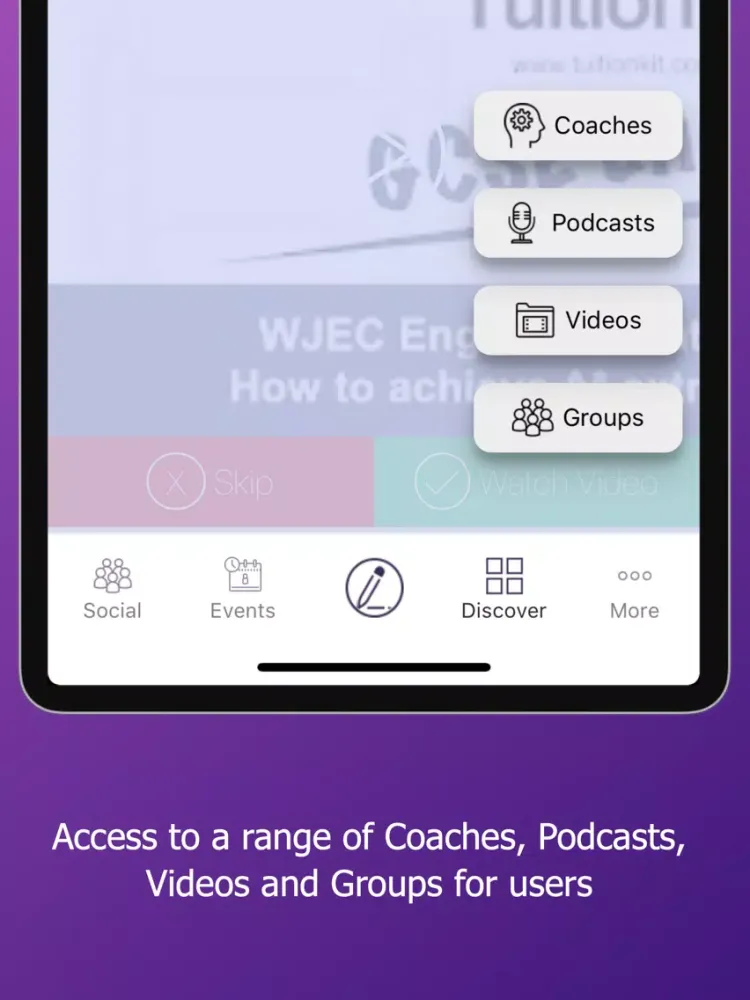 Capturas de pantalla de The Academic App iPad 