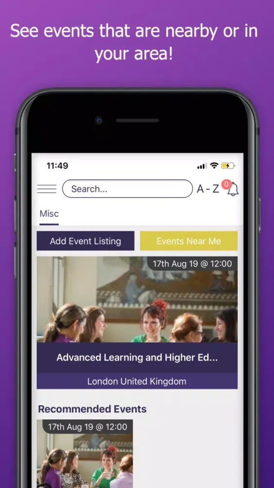 Capturas de pantalla de The Academic App