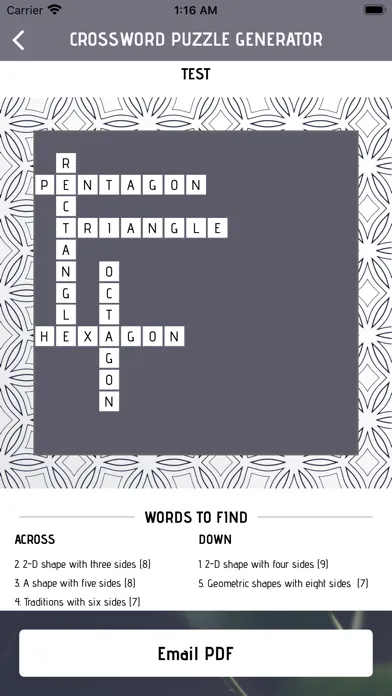 صور CrossWord Puzzle Generator