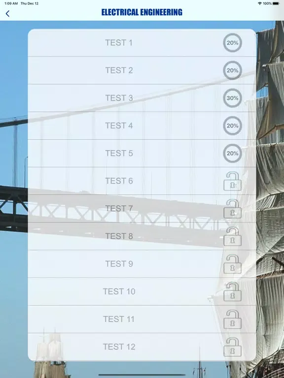 Capturas de pantalla de Electric Engineering USCG iPad 