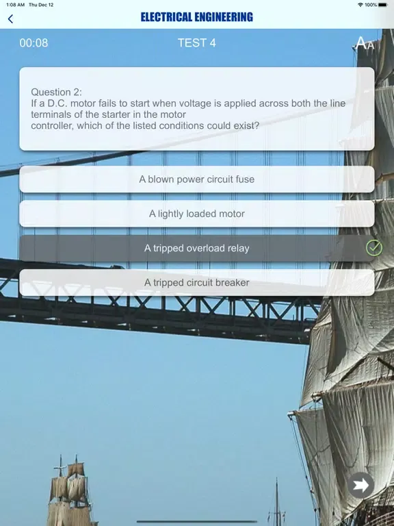 Capturas de pantalla de Electric Engineering USCG iPad 