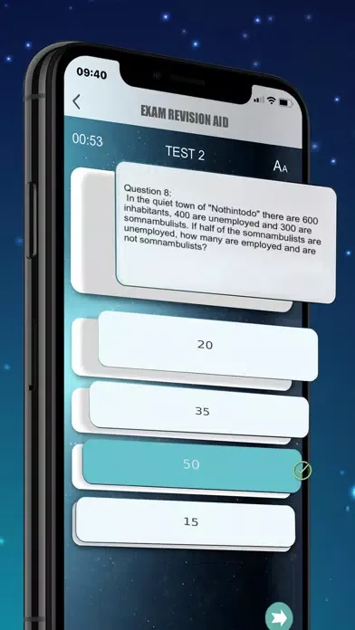 GMAT Quantitative Test Ekran Görüntüleri