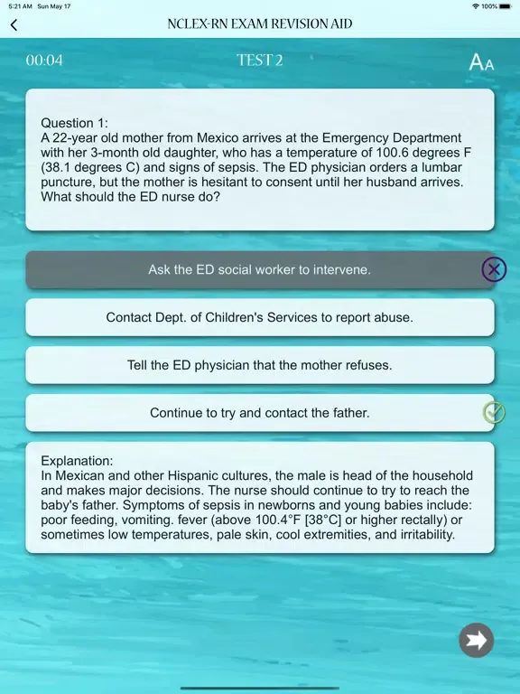 صور NCLEX RN Exam Revision Aid iPad 