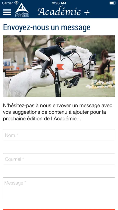 Captures d'écran de Académie +