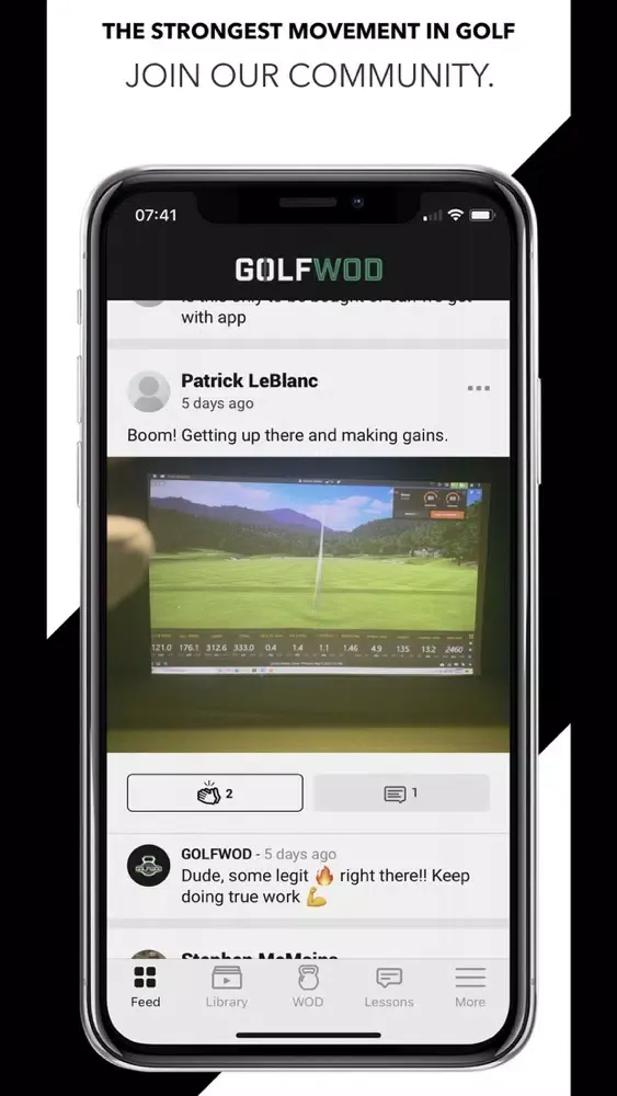 GOLFWOD App Ekran Görüntüleri