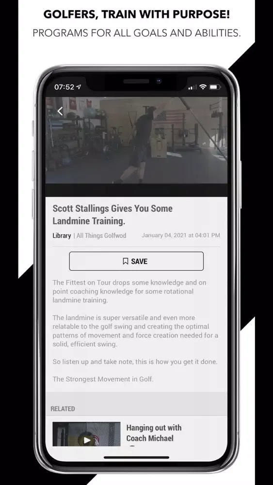 GOLFWOD App Ekran Görüntüleri