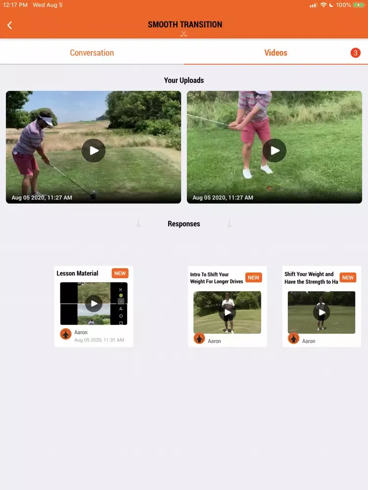 Moore Power Golf iPad  Ekran Görüntüleri