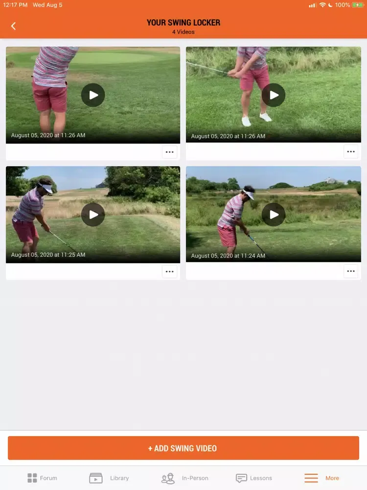 Moore Power Golf iPad  Ekran Görüntüleri