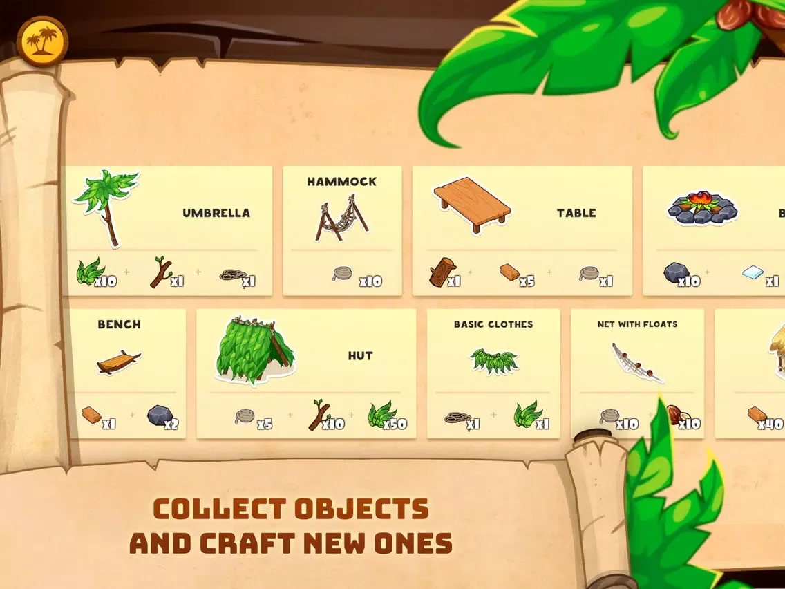 Island Escape: My Shelter iPad  स्क्रीनशॉट