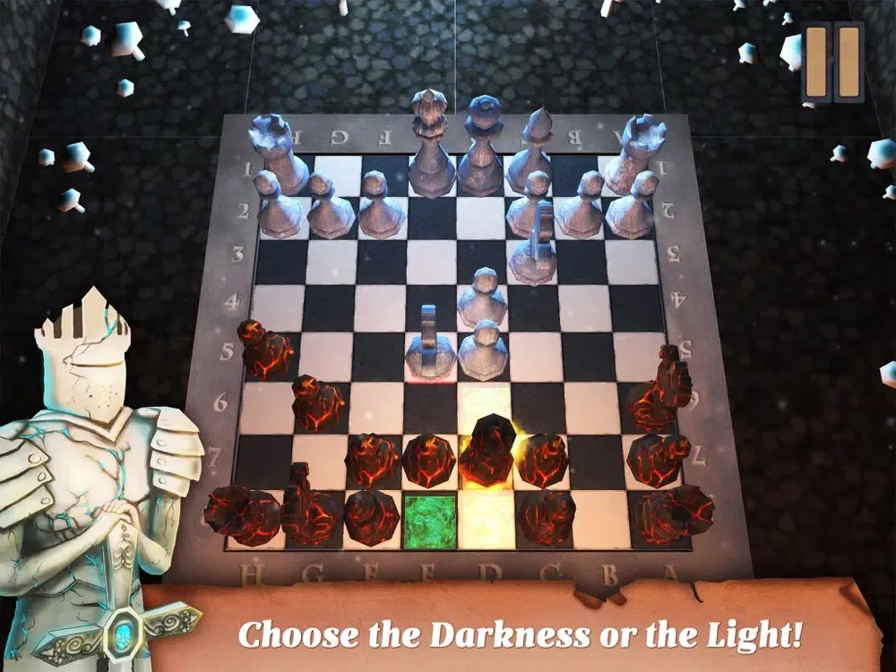 تصاویر Ice And Flame Chess 3D Game PRO iPad 