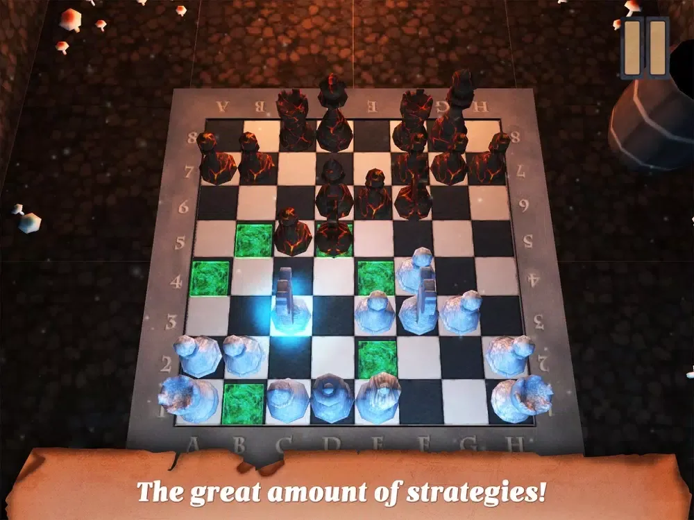 تصاویر Ice And Flame Chess 3D Game PRO iPad 