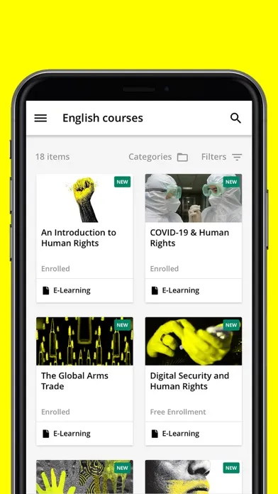 Tangkapan layar Human Rights Academy