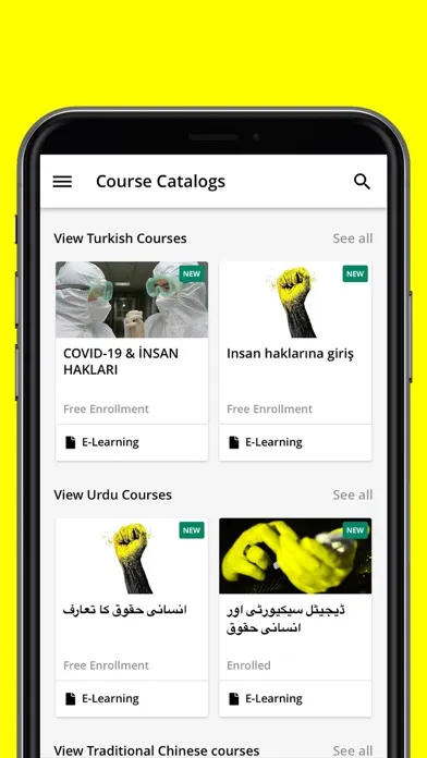 Tangkapan layar Human Rights Academy