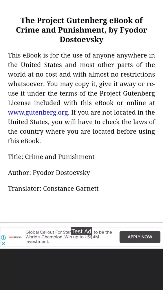 Fyodor Dostoyevsky Books Screenshots