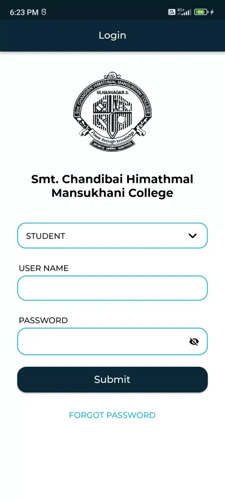 Ảnh chụp màn hình của CHM College