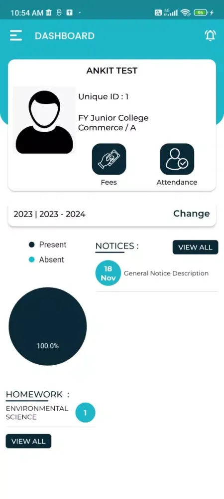 Manisha JR College - ACADMiN Screenshots