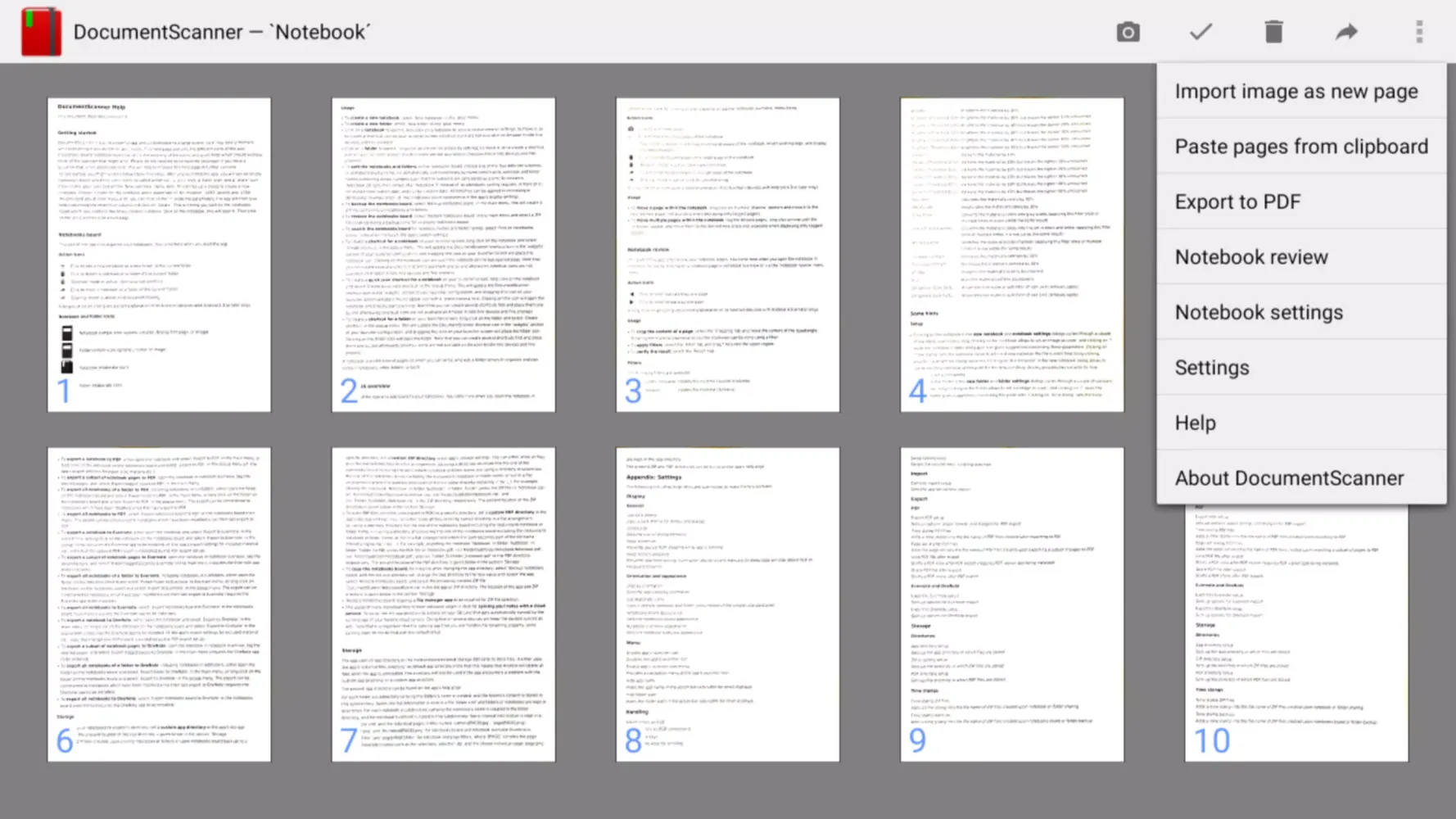 DocumentScanner Screenshots