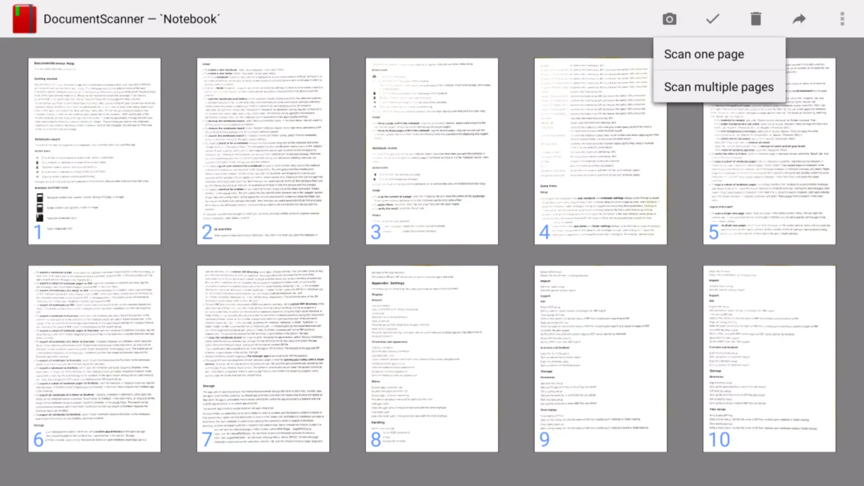 DocumentScanner Screenshots