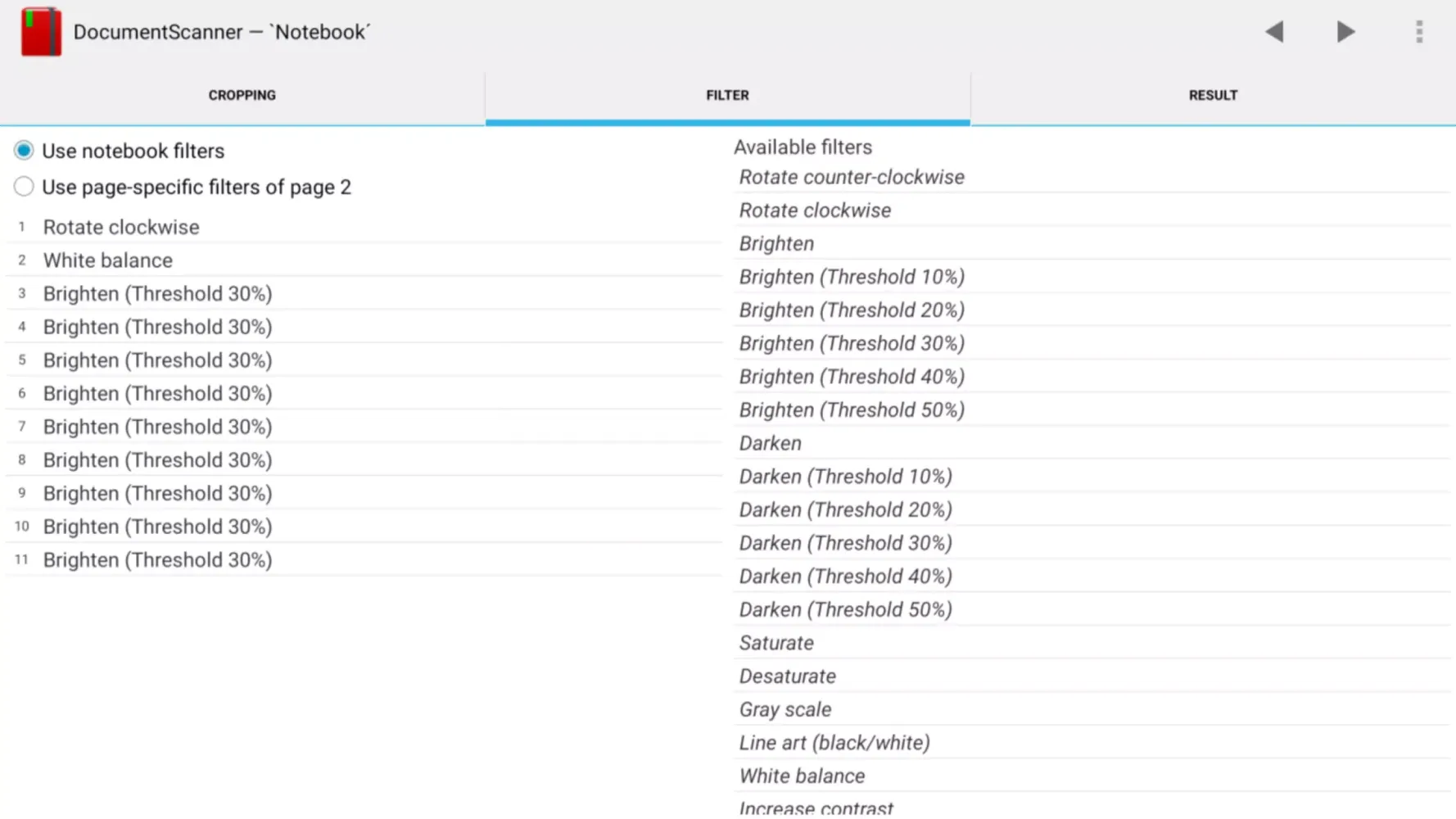 DocumentScanner Screenshots