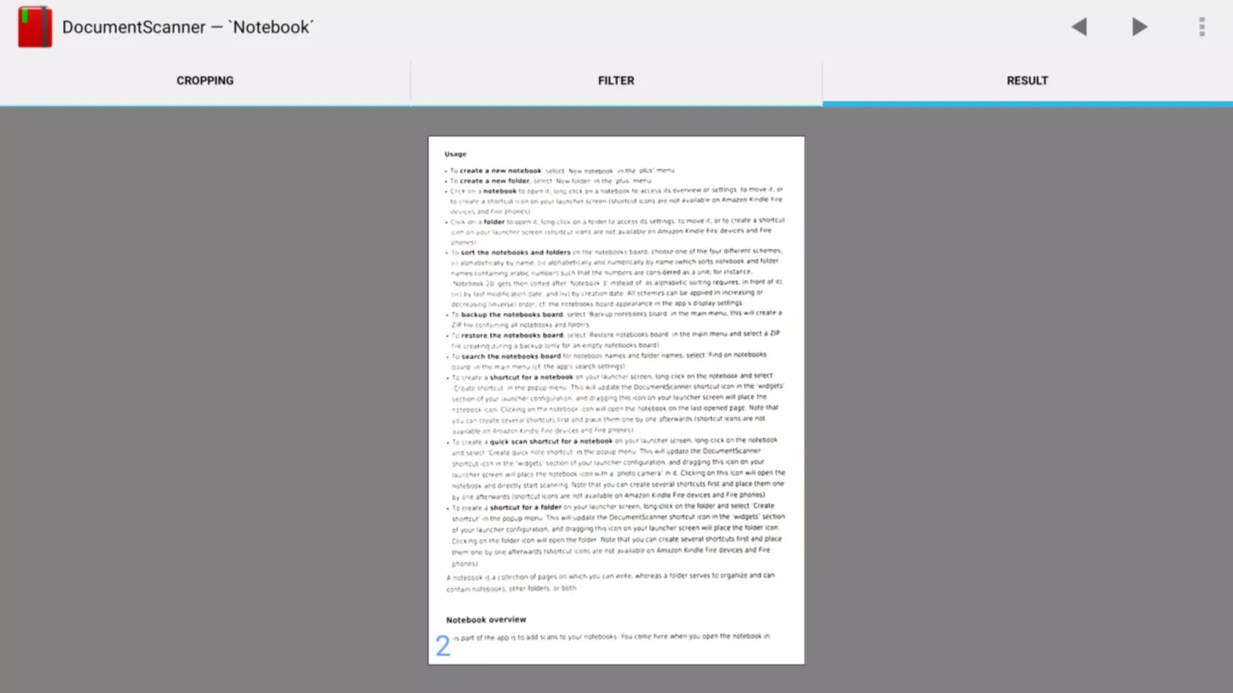 DocumentScanner Screenshots