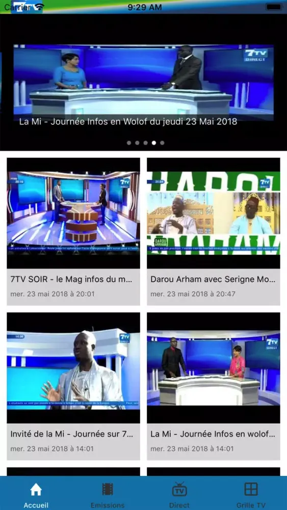7TV Sénégal应用截图
