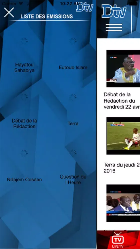 DTV Senegal Screenshots