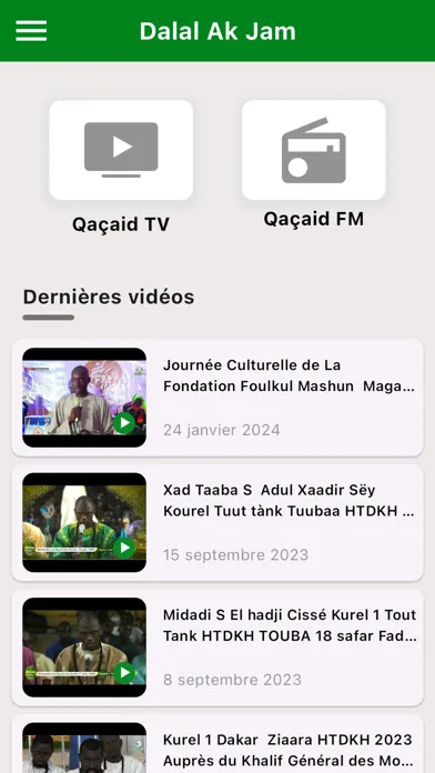 Qaçaid TV Screenshots