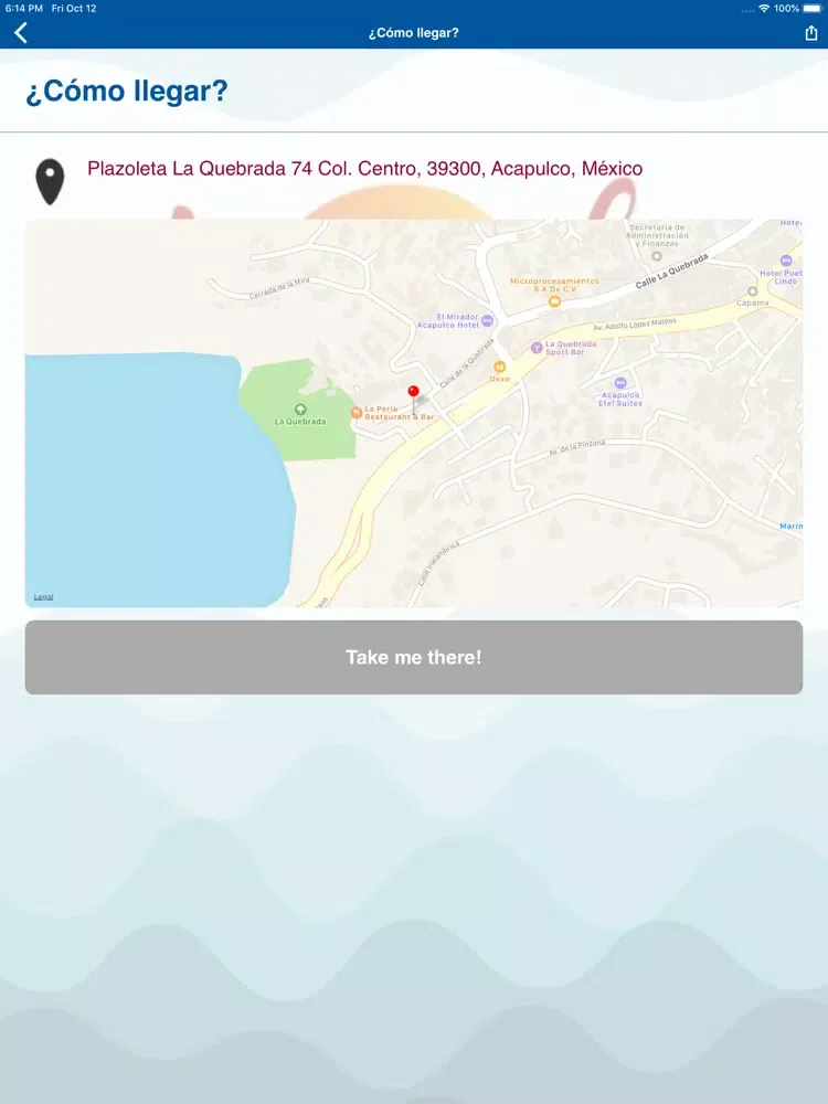 Acappulco Guía Turística iPad 应用截图