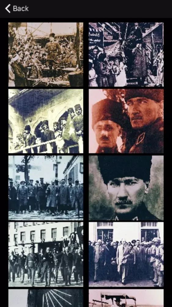 Capturas de tela do Mustafa Kemal Atatürk