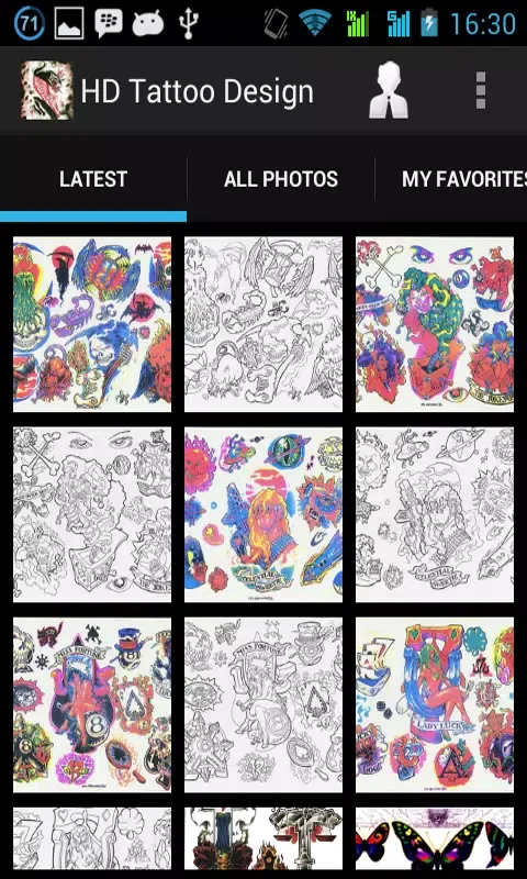 Huge HD Tattoo Design Screenshots