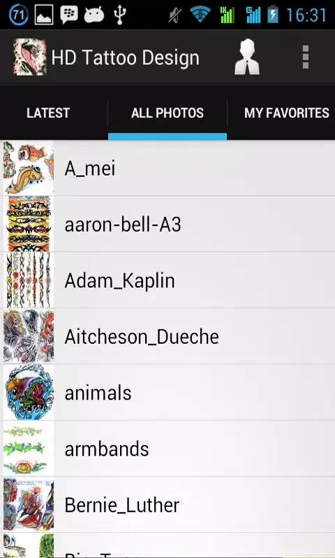 Huge HD Tattoo Design Screenshots