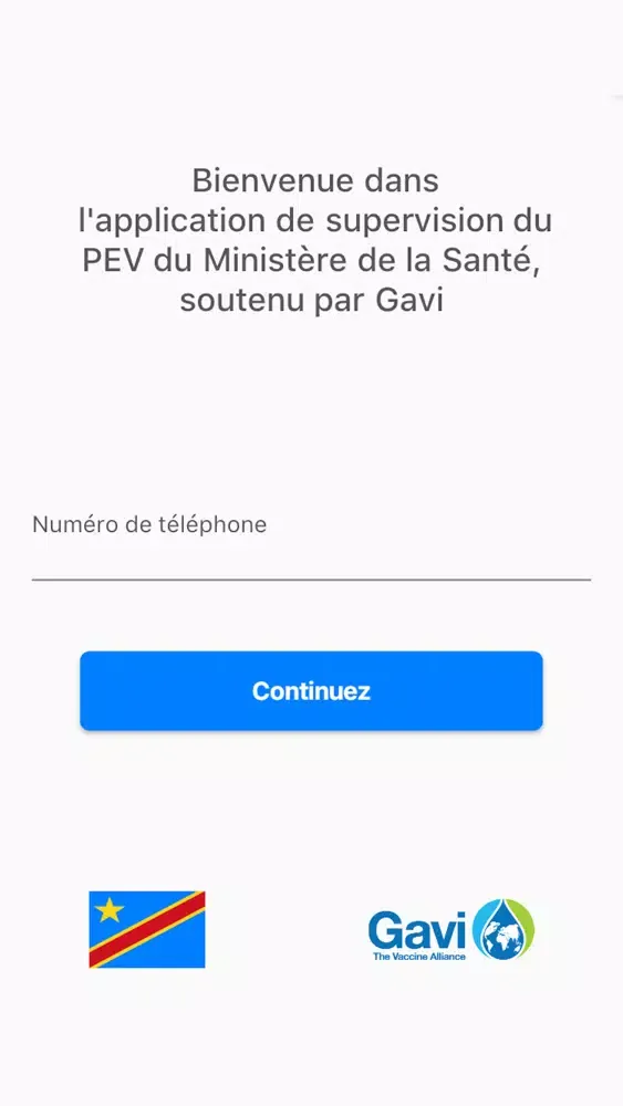 Gestion PEV RDC Screenshots