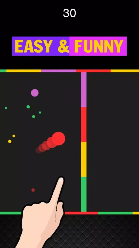 Flappy Colors Ball سکرین شاٹس