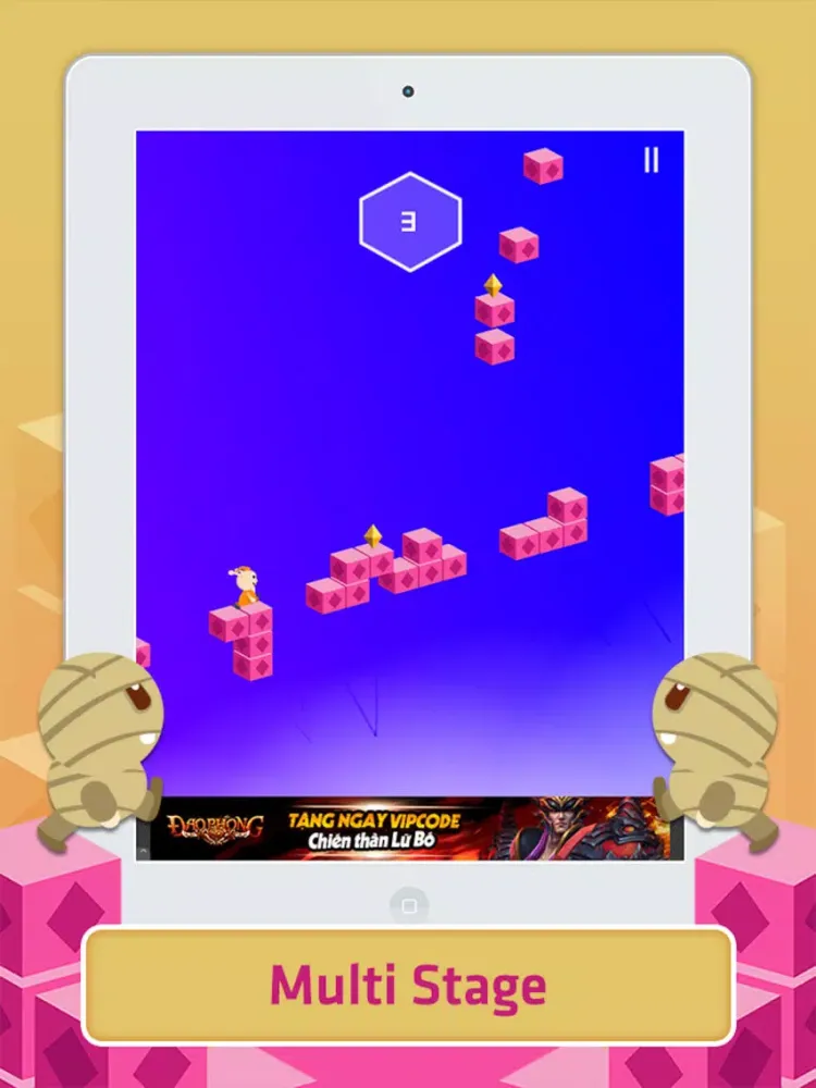 Jump on Debris Road iPad  Screenshots