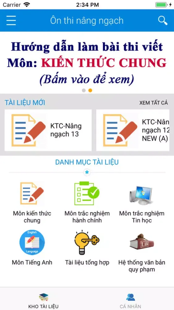 Capturas de pantalla de Nâng ngạch