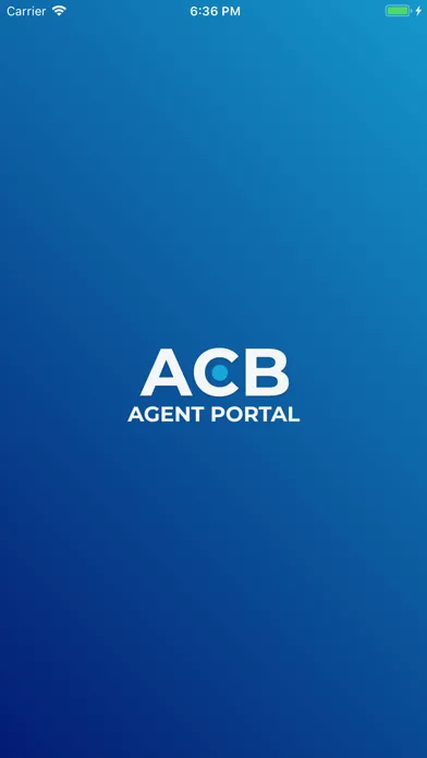 ACB Agent Portal 스크린샷