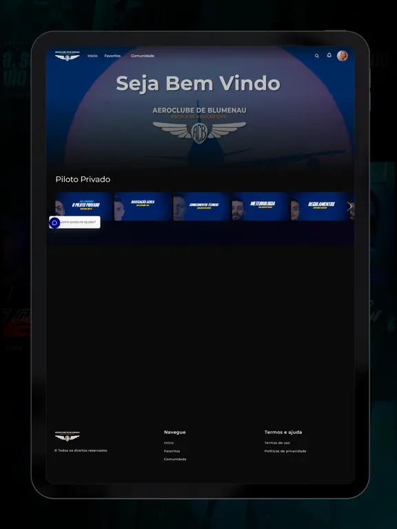 ACB EAD iPad  سکرین شاٹس