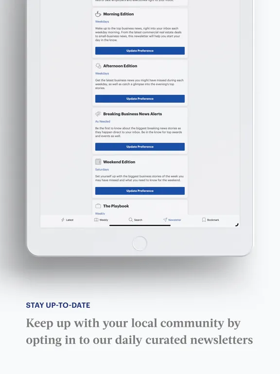 Puget Sound Business Journal iPad 應用截圖