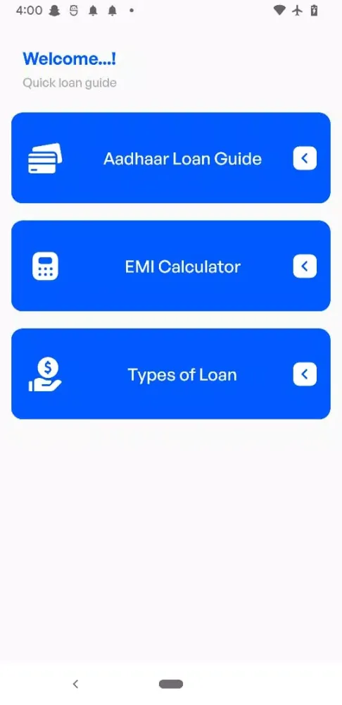 Account Emi Calculator Screenshots