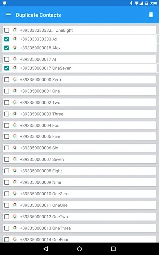 Duplicate Contacts應用截圖