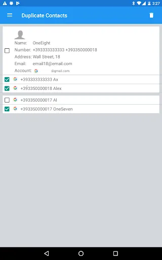 Duplicate Contacts應用截圖