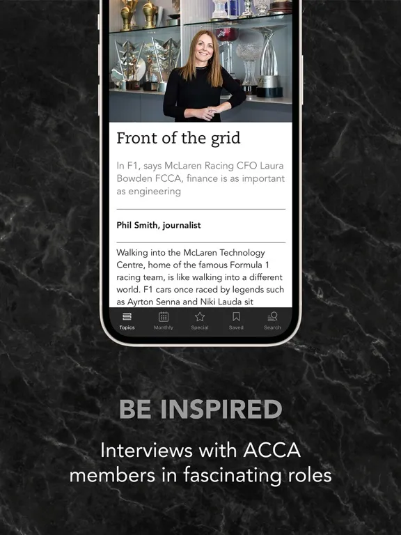 تصاویر ACCA AB magazine iPad 