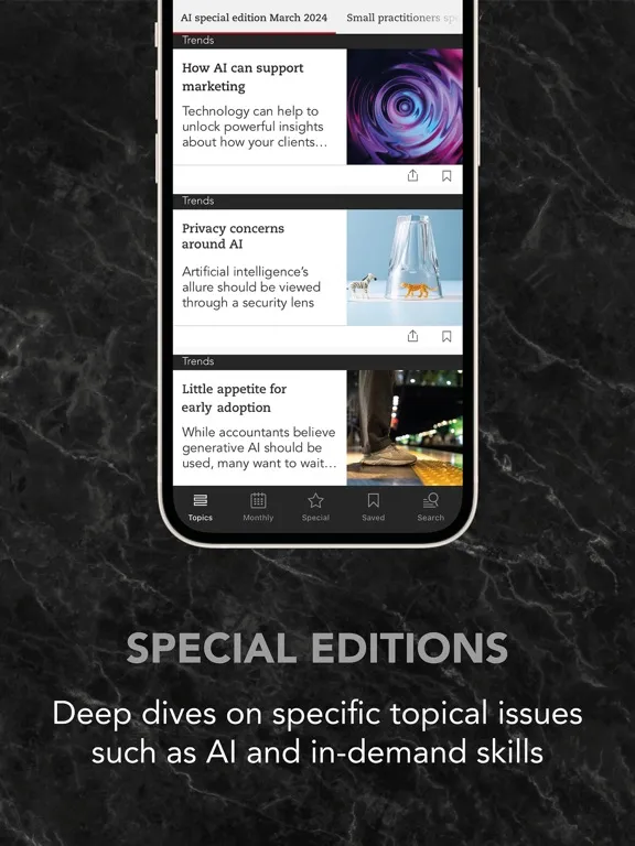 تصاویر ACCA AB magazine iPad 