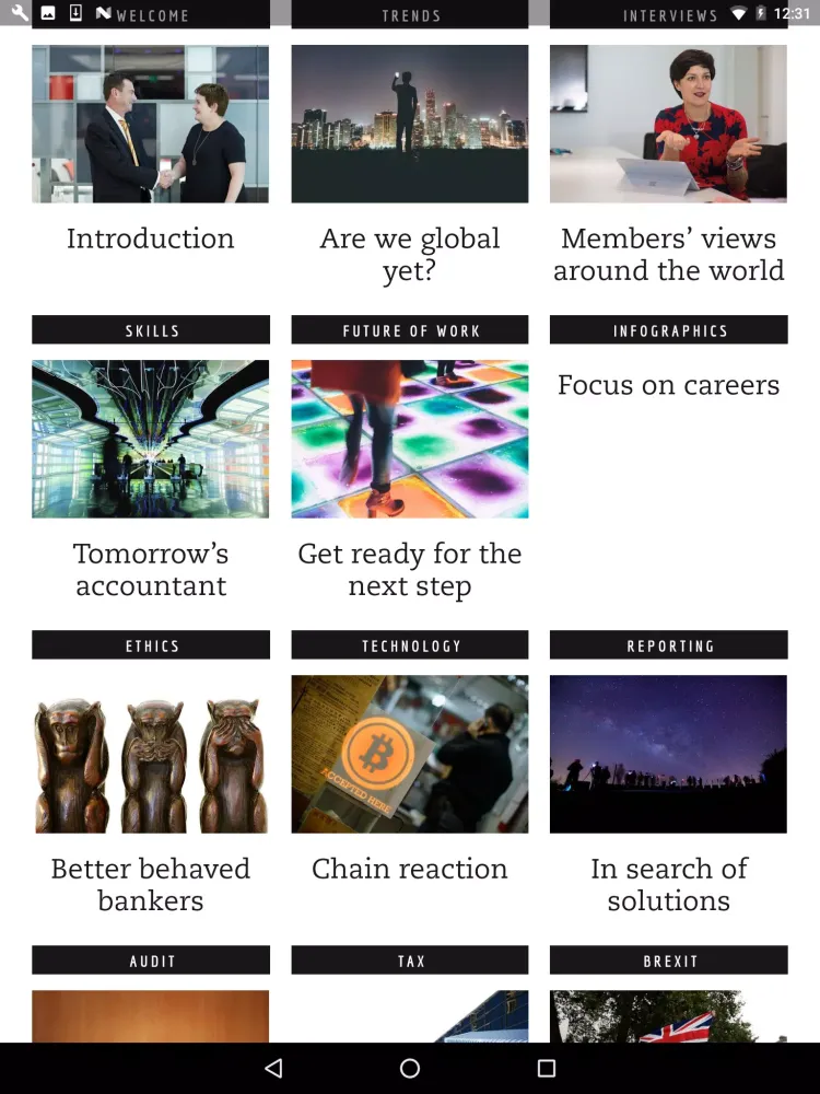 Accountancy Futures magazine Screenshots